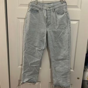 Old Navy Curvy Sky-Hi Straight Jeans